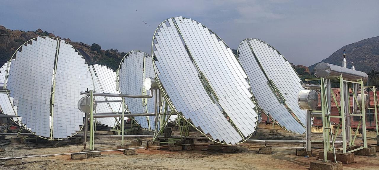 Solar Scheffler Dish